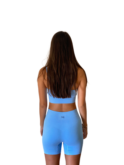 Women's High Waist Shorts + Top